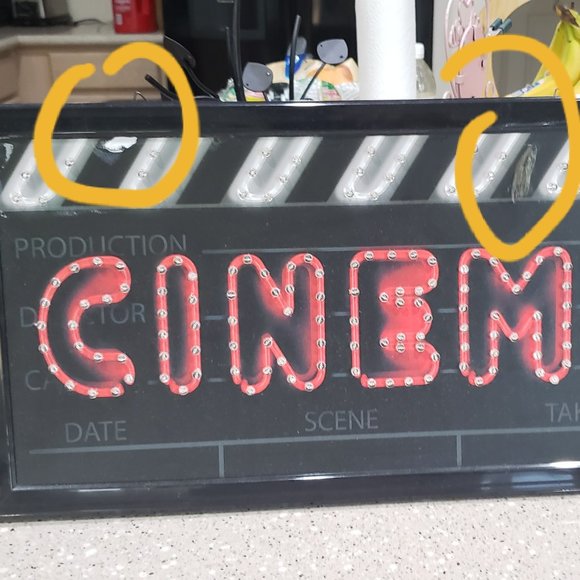 Cinema Room Decor, Light Up Sign Home Cinema Sign, Theater. - Picture 8 of 8